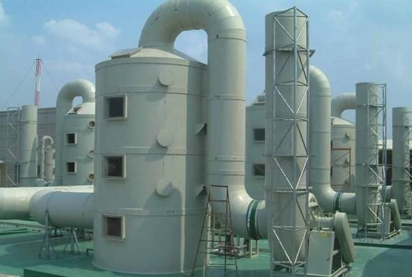 惠州废气治理工程 农业生产体系废气pp喷淋塔